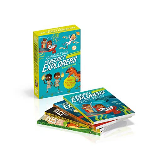 Adventures with The Secret Explorers: Collection One: 4-Book Box Set of Educational Fiction Chapter Books Books